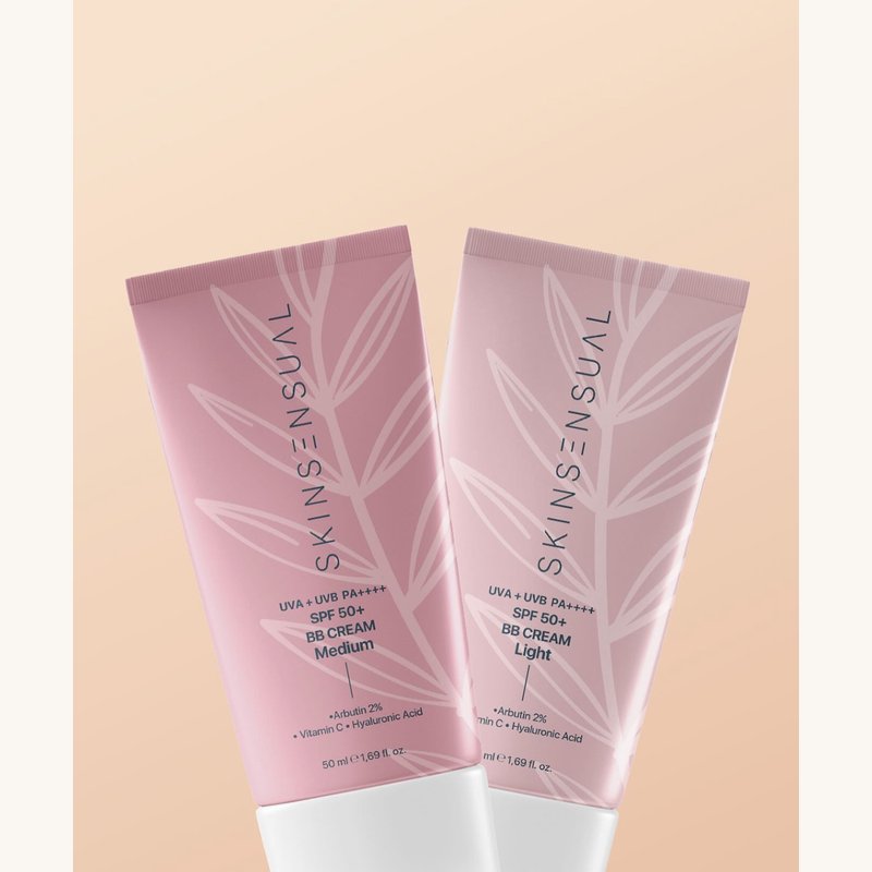 ضدافتاب اسکین سنشوال skin sensual رنگی 50ml