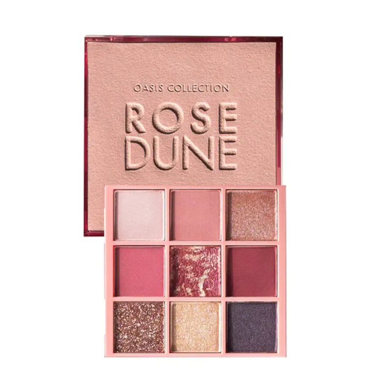 پالت سایه چشم اوآسیس کالکشن - طرح تپه ماسه‌ای رز (Rose Dune)